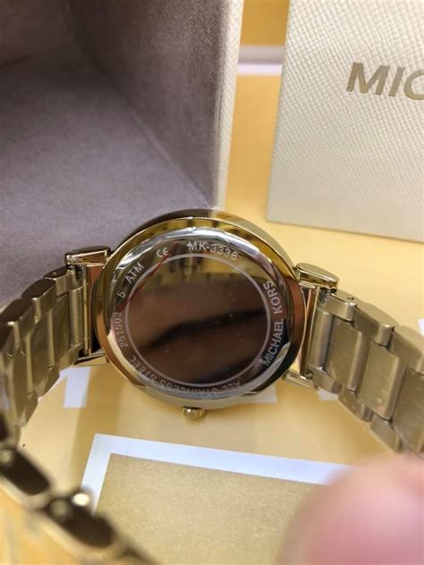 michael kors watch serial number check|real mk watch.